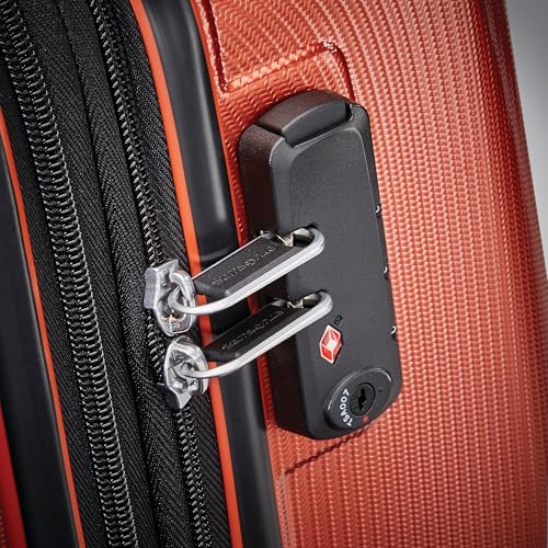 Samsonite Winfield 3 DLX Hardside Expandable Luggage with Spinners, Silver, Carry-On 20-Inch