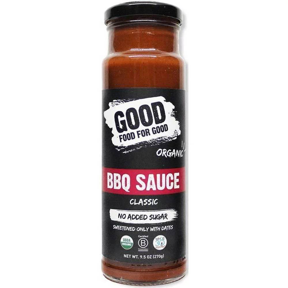 Good Food For Good Organic Classic Barbeque Sauce, 9.5 Ounce -- 6 per case.