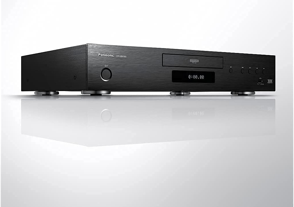 Panasonic DPUB9000 4K Ultra HD Blu-ray Player with HDR10+ and Dolby Vision Playback (Black)