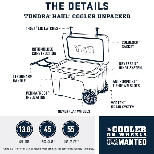 YETI Tundra Haul Wheeled Hard Cooler