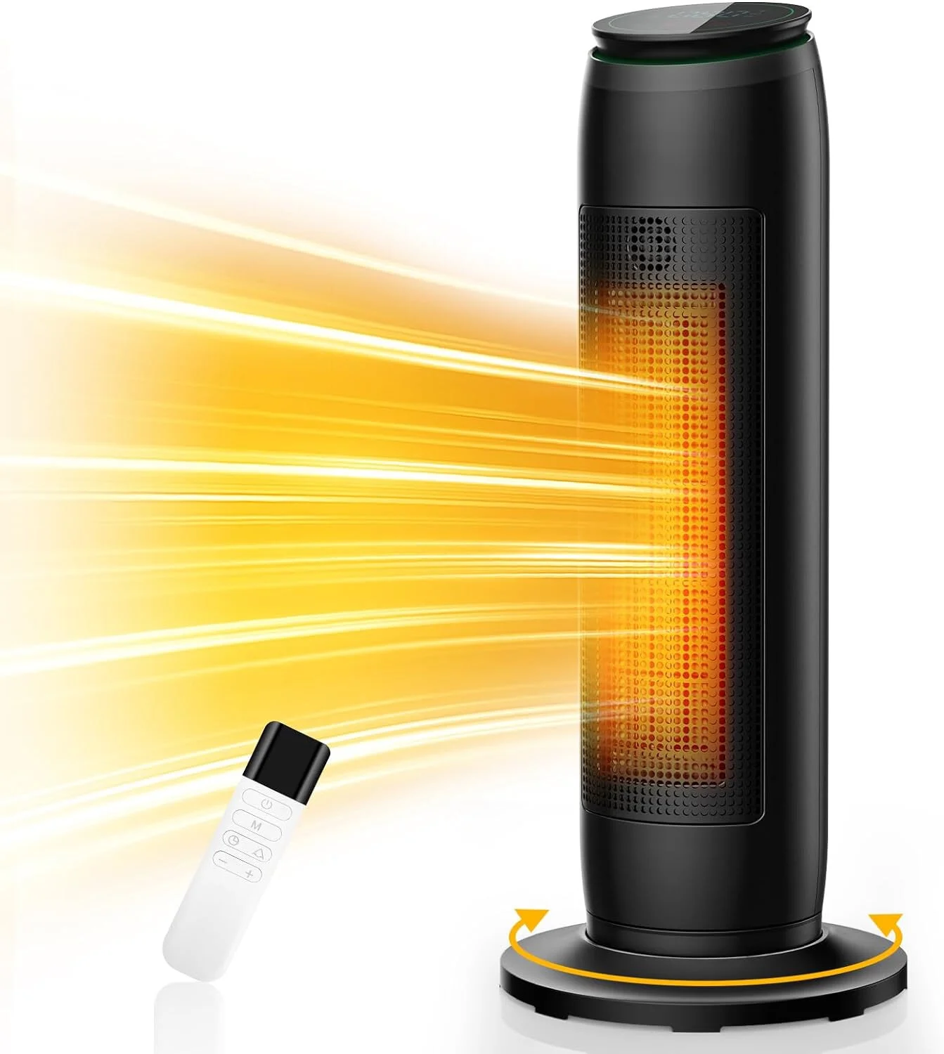 Noahas Space Heaters for Indoor Use, 1500W Fast Heating Ceramic Heater for Living ,Bedroom,Office.