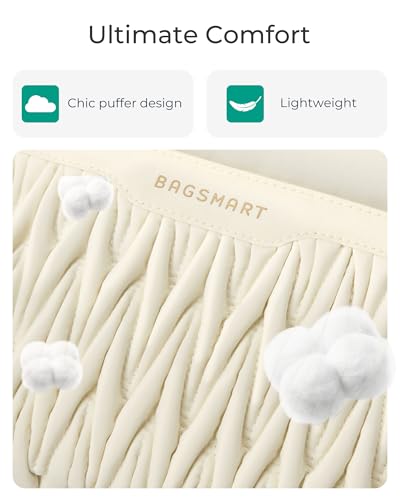 BAGSMART Camera Sling Bag, Portable Small Camera Bags for Photographers with Tripod Holder, Waterproof DSLR/SLR/Cute Camera Case for Women with Rain Cover, Compatible with Sony Canon Nikon, Camel