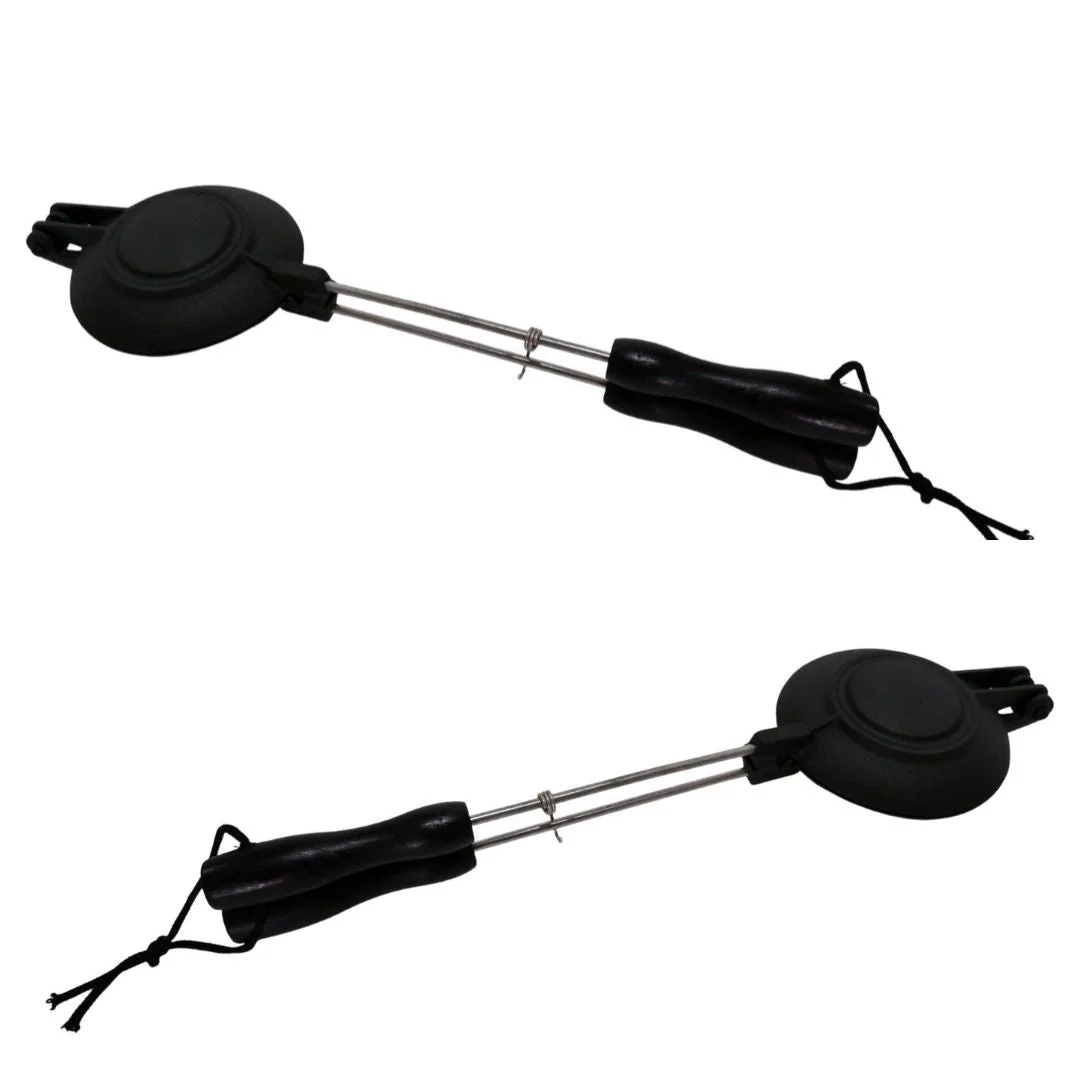 Lifespace Cast Iron Pie Sandwich (Jaffle) Irons - 2 pack