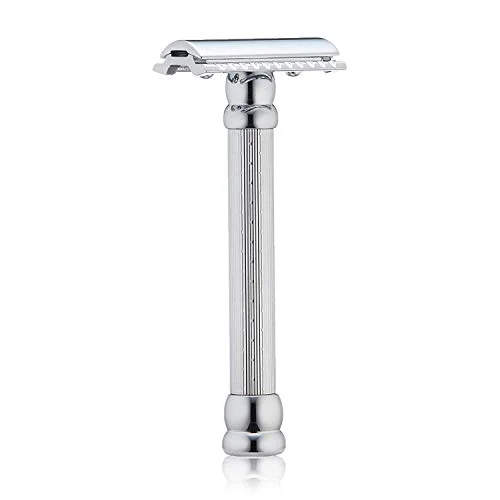 Merkur MK-4700 Traditional Double Edge Safety Razor Machine Turned Heavy Duty Razor