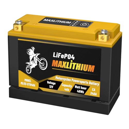 YTX20L-BS/YTX20-BS 12V 12Ah 720A Lithium Powersports Battery with Smart BMS, YTX20H-BS/YTX20HL-BS, Compatible ATV, UTV, Scooter, Snowmobile, 4 Wheeler, Lawn Mower, and Generator Battery, motorboat