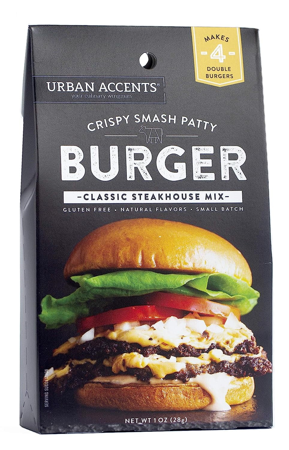 Urban Accents, Burger Classic Steakhouse Mix, 1 oz Pack of 3