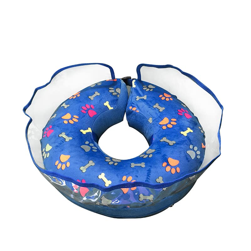 Dog Soft Cone, Dog Donut Collar After Surgery,Inflatable Cone Collar for Dogs - Anti Tear and Anti Lick Wounds, S/m/l/XL Specifications, Diverse Colors, Suitable for Dogs and Cats All Year Round