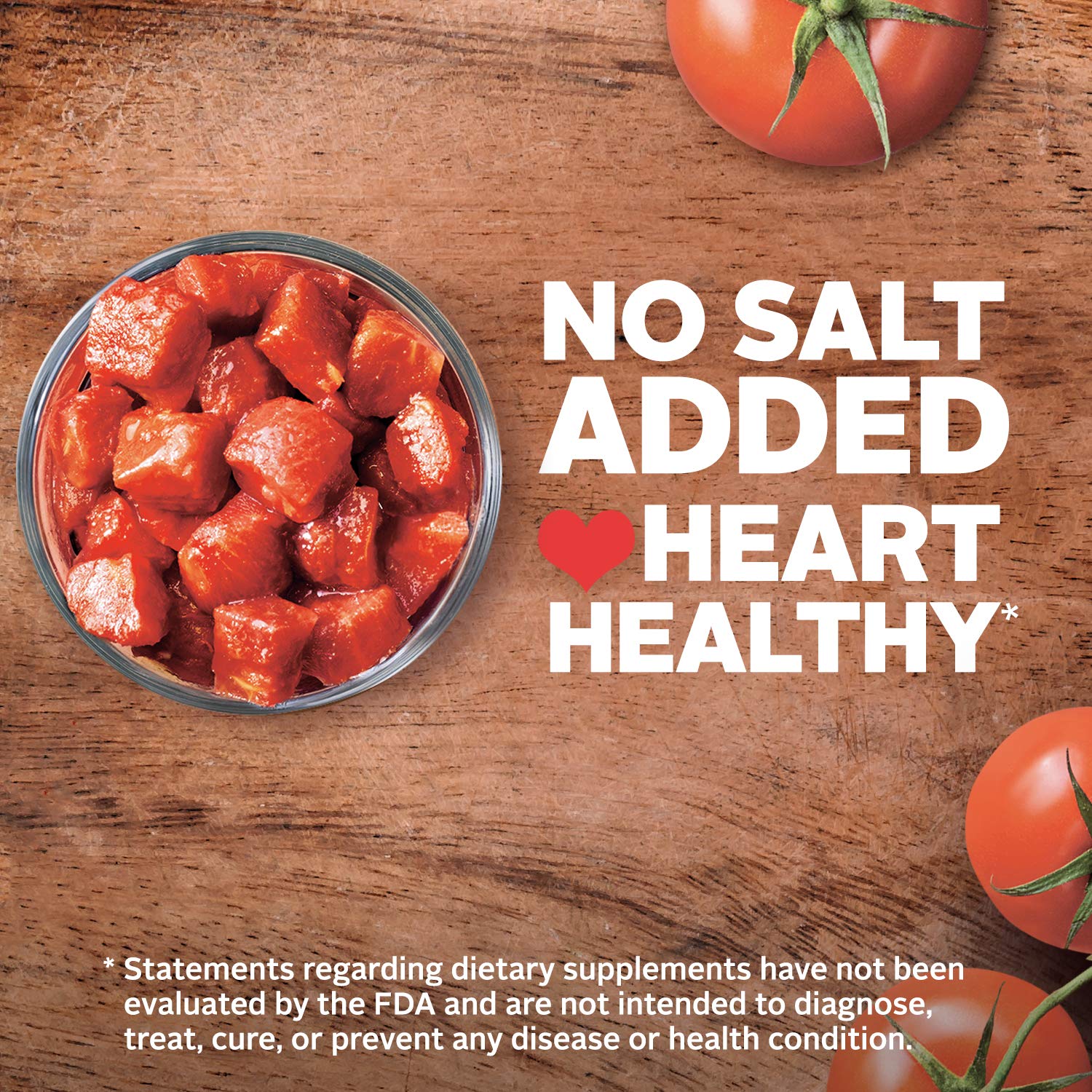 Hunt's Diced Tomatoes No Salt Added, Keto Friendly, 14.5 Ounce (Pack of 12)