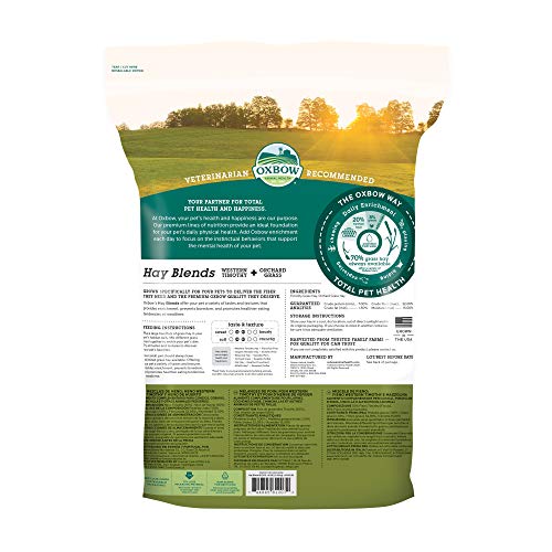 Oxbow Animal Health Oxbow Hay Blends - Western Timothy & Orchard - 90 oz.