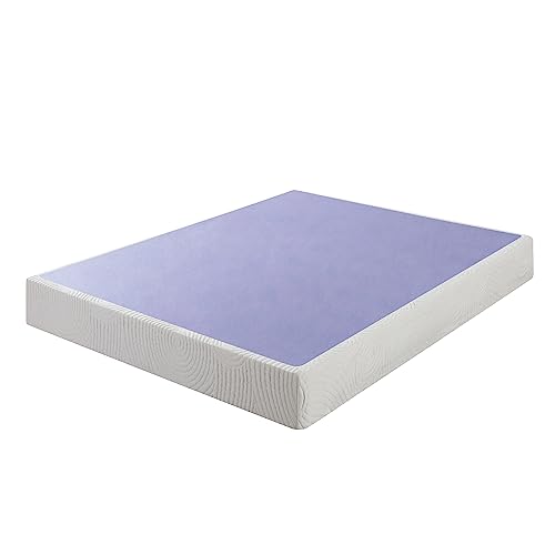 ZINUS Edgar 4 Inch Wood Box Spring, Mattress Foundation, Sturdy Wood Structure, Low Profile, Easy Assembly, King