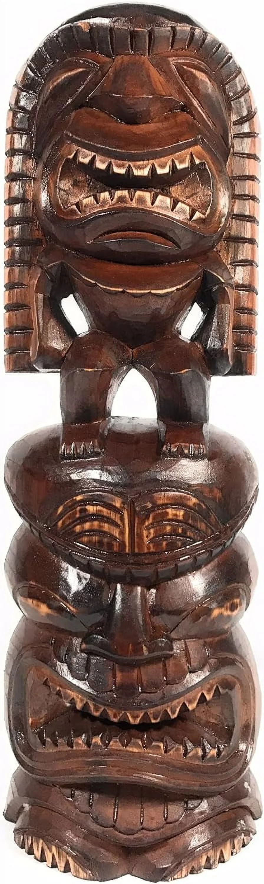 Tiki Statue Lono And Kanaloa 24 Inch - Love & Prosperity | #Skn1600960