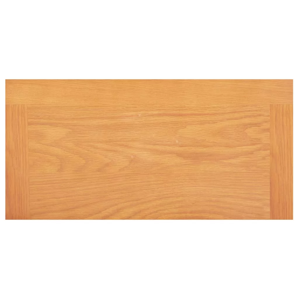 Tomshoo Solid Oak Wood Bookcase-17.7