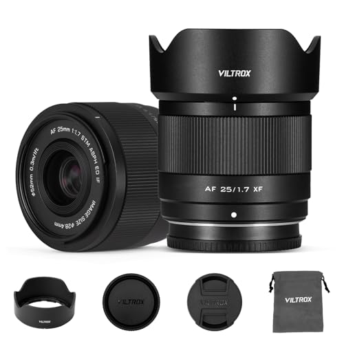 VILTROX Pro 27mm f/1.2 F1.2 XF Fuji for Fujifilm X Mount Lens,27mm APS-C X Lens for Fuji X-T5 X-H2S X-S20 X-T4 X-S10 X-T200 X-T30 II X-H1 X-T30 X-A7 X-Pro3 X-E4 X-T2 X-Pro2