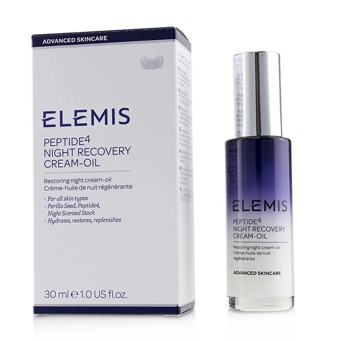 Elemis Peptide4 Night Recovery Cream-Oil 30ml/1oz
