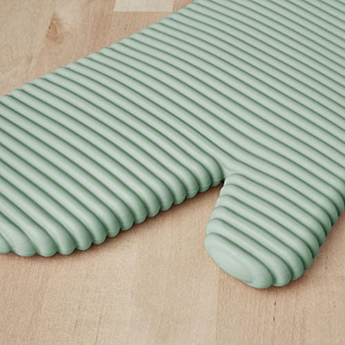 KITCHENAID Ribbed Soft Silicone Oven Mitt 2-Pack Set, 7.5