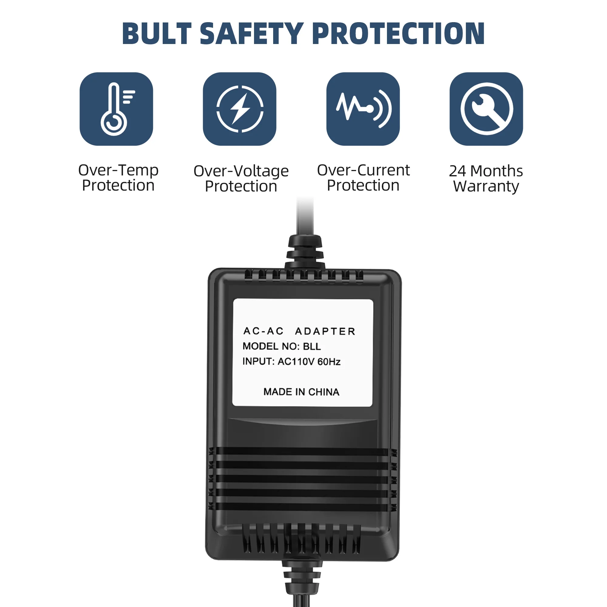 PGENDAR 9V 1A AC AC Adapter Charger for Rocktron HUSH Super C Rackmount Effects Power