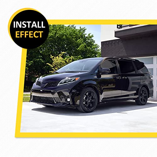 PENSUN Headlight Assembly Fit For 2011-2020 Toyota Sienna, DRL Sequential Signal Headlamp Replacement for 8115008030 TO2502199