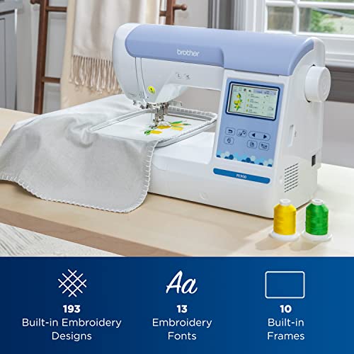 Brother PE900 Embroidery Machine with WLAN, White