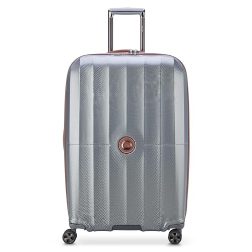 DELSEY PARIS Carrousel Hardside Expandable Luggage with Spinner Wheels, Navy, Carry-on 21 Inch