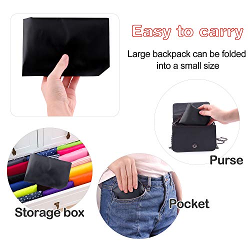 KUUQA 12Pcs Drawstring Backpack Bags Bulk with Zipper Pocket and Headphone Hole（Black）