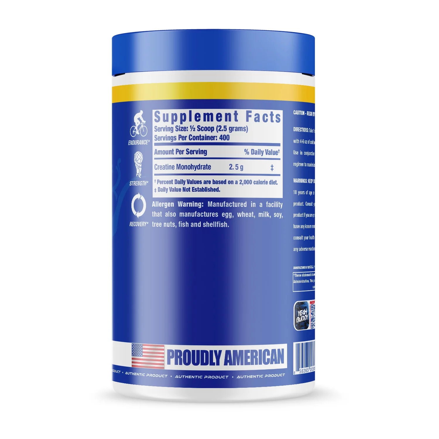 Creatine XS 400 serving