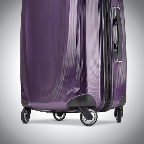 Samsonite Winfield 3 DLX Hardside Expandable Luggage with Spinners, Silver, Carry-On 20-Inch