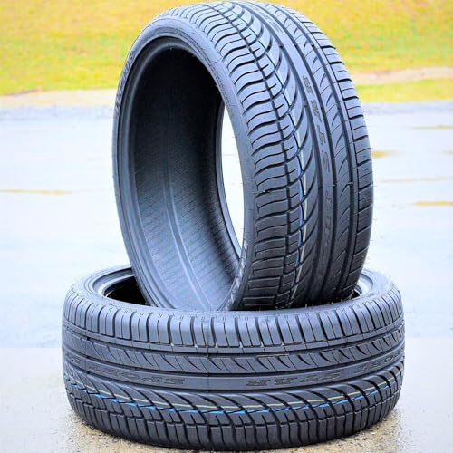 Set of 2 (TWO) Fullway HP108 All-Season Passenger Car High Performance Radial Tires-225/40R19 225/40ZR19 225/40/19 225/40-19 93Y Load Range XL 4-Ply BSW Black Side Wall UTQG 380AA