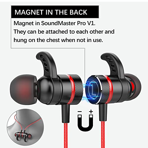 SoundMaster Pro V1 - Gaming Earphones with Dual Audio Drivers,Battle Buds,in-Line Mic with Mute and Volume Control, Compatible with Xbox Series,PS5,PS4,Switch,Pc with 3.5mm