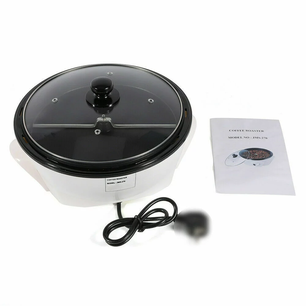 Miumaeov 1500g Electric Coffee Roaster Machine Non-stick Coffee Bean Roasting Baking 110V