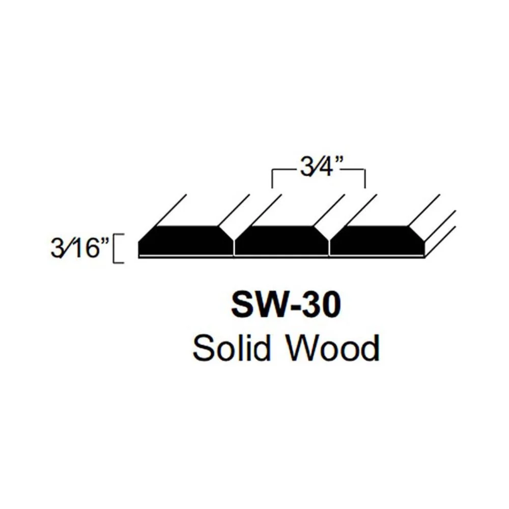 Tambour Door Kit, Red Oak, 30