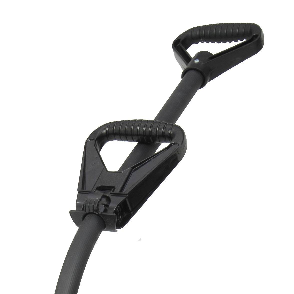 Suncast 18-inch Double Grip Ergonomic Snow Shovel/Pusher