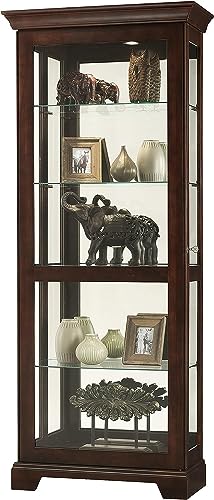 Howard Miller Duncan Curio Cabinet, Espresso