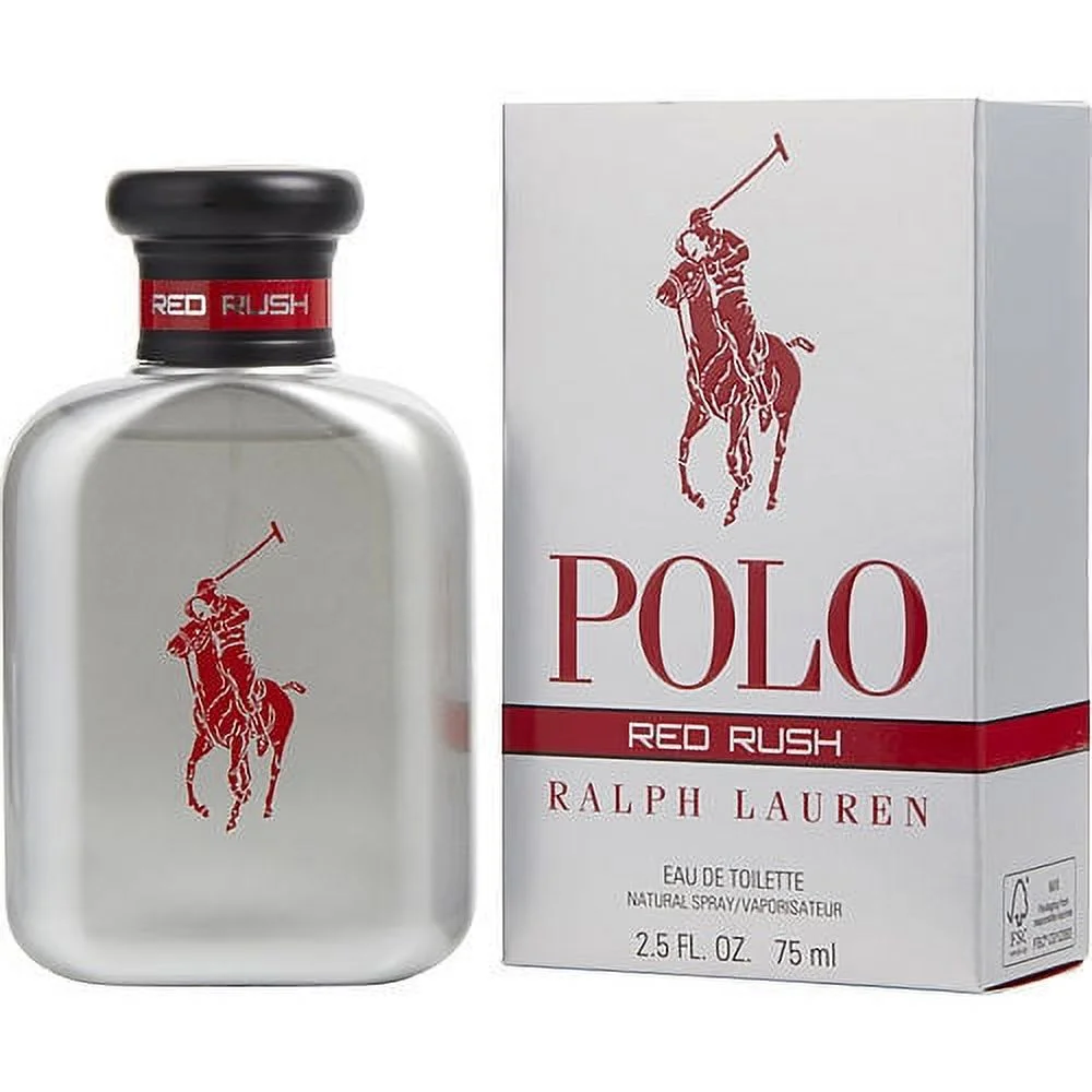 POLO RED RUSH by Ralph Lauren EDT Spray - 2.5 oz - Sophistication and Energy