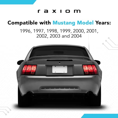 Raxiom Tail Light Sequencer Harness Kit with Tuning Plug and Play Wire Fits Mustang 1996-2004 Excluding 1999-2001 Cobra