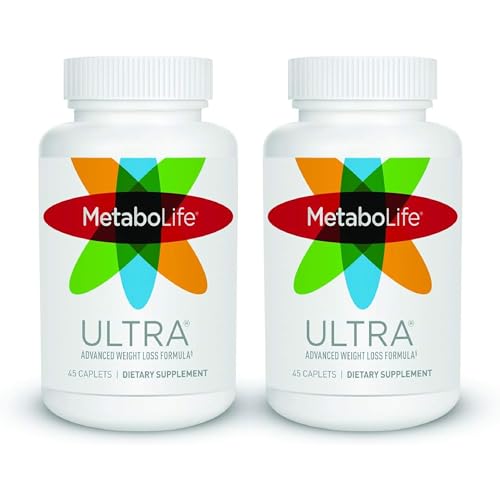 MetaboLife Ultra - Dietary Supplement - Hunger Supplement for Women & Men - 800 mg, 45 Caplets