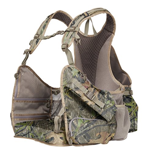 TENZING Men's Turkey Vests TZ TV18 Hunting Vest with Spring-Loaded Leg System Converts to Hunting Chair Includes Pockets