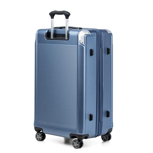 Travelpro Platinum Elite Hardside Expandable Carry on Luggage, 8 Wheel Spinner, TSA Lock, Hard Shell Polycarbonate Suitcase, Metallic Sand, Compact Carry on 20-Inch