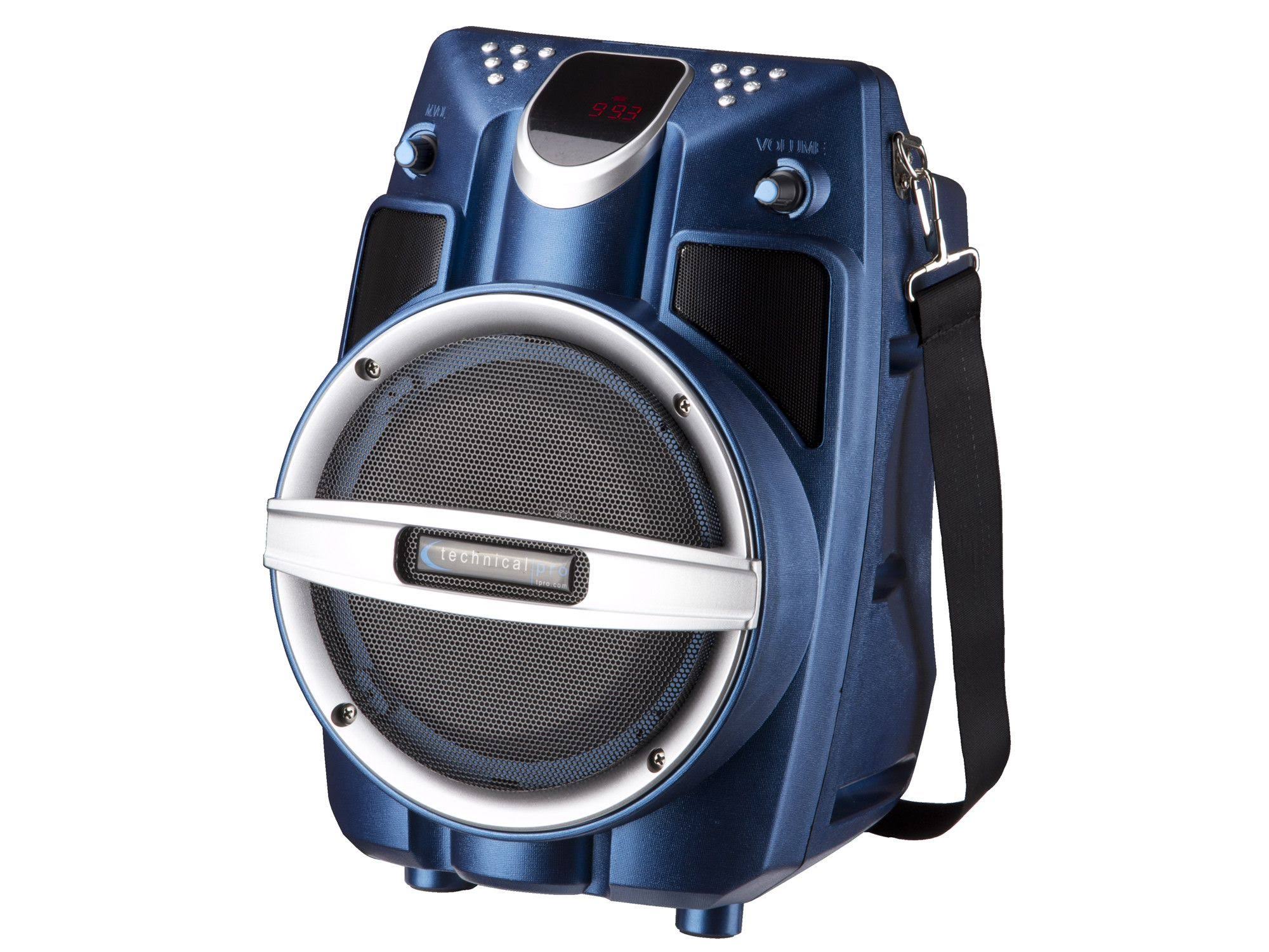 Technical Pro WASP550 Rechargeable Bluetooth Pa System