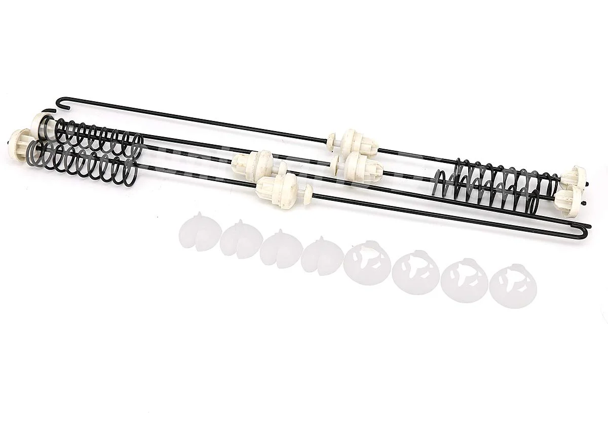 W10780051 Washing Machine Suspension Rod Kit Set for Whirlpool Maytag Kenmore Washer Replaces W10317708, W10317709