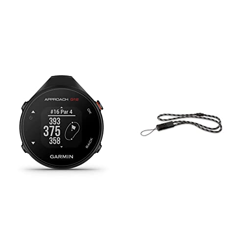 Garmin Approach G12, Clip-on Golf GPS Rangefinder, 42k+ Preloaded Courses, 010-02555-00