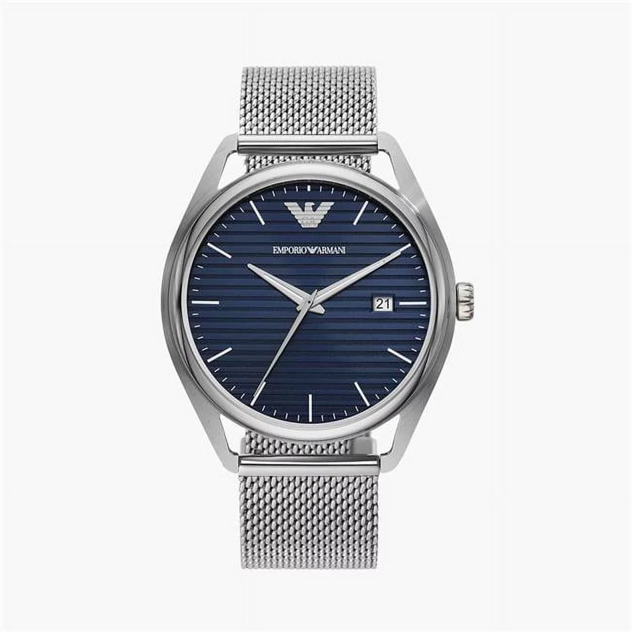 Emporio Armani Stainless Steel Mesh Mens Watch and Interchangeable Strap AR80054