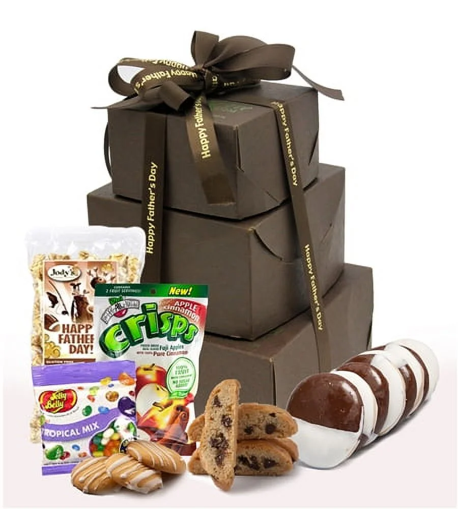 Happy Father's Day! Gluten Free Gift Tower, Large, 2 Lb.