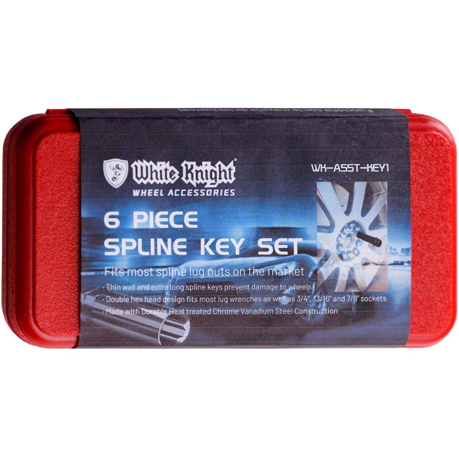 White Knight Spline Key Assortment at AutoZone - Shop Hardware Tools Online Store