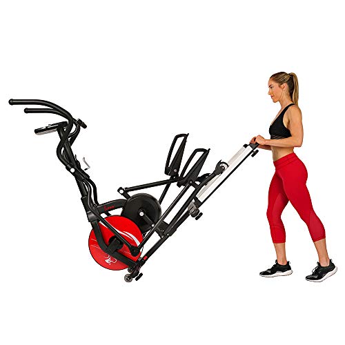 Sunny Health & Fitness Magnetic Elliptical Trainer Elliptical Machine w/Tablet Holder