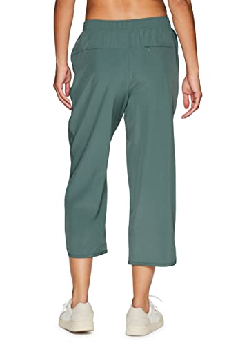 RBX Active Women's Relaxed Fit Lightweight Quick Drying Stretch Woven Pants with Pockets