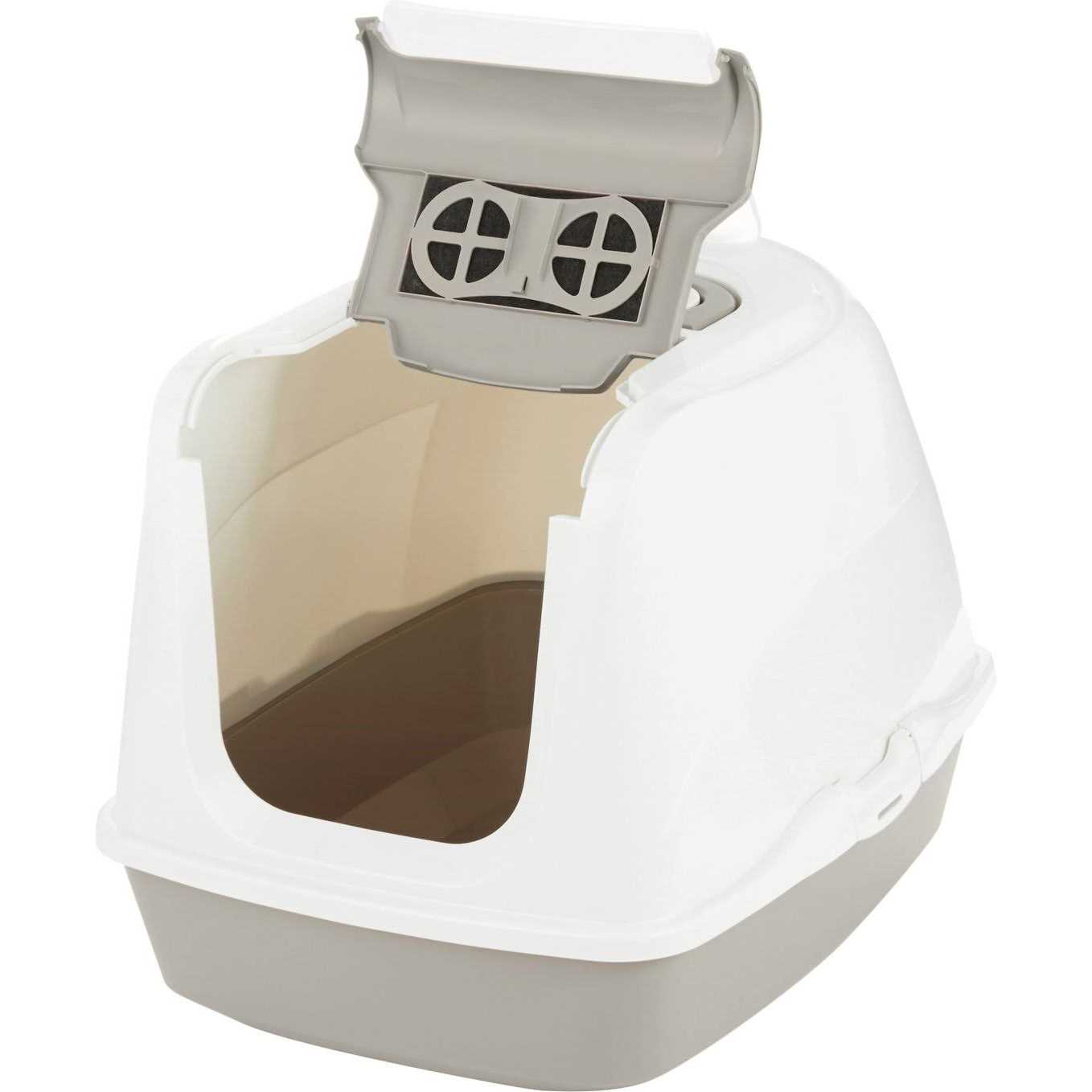 Frisco Flip Top Hooded Cat Litter Box - Pet Supplies online store