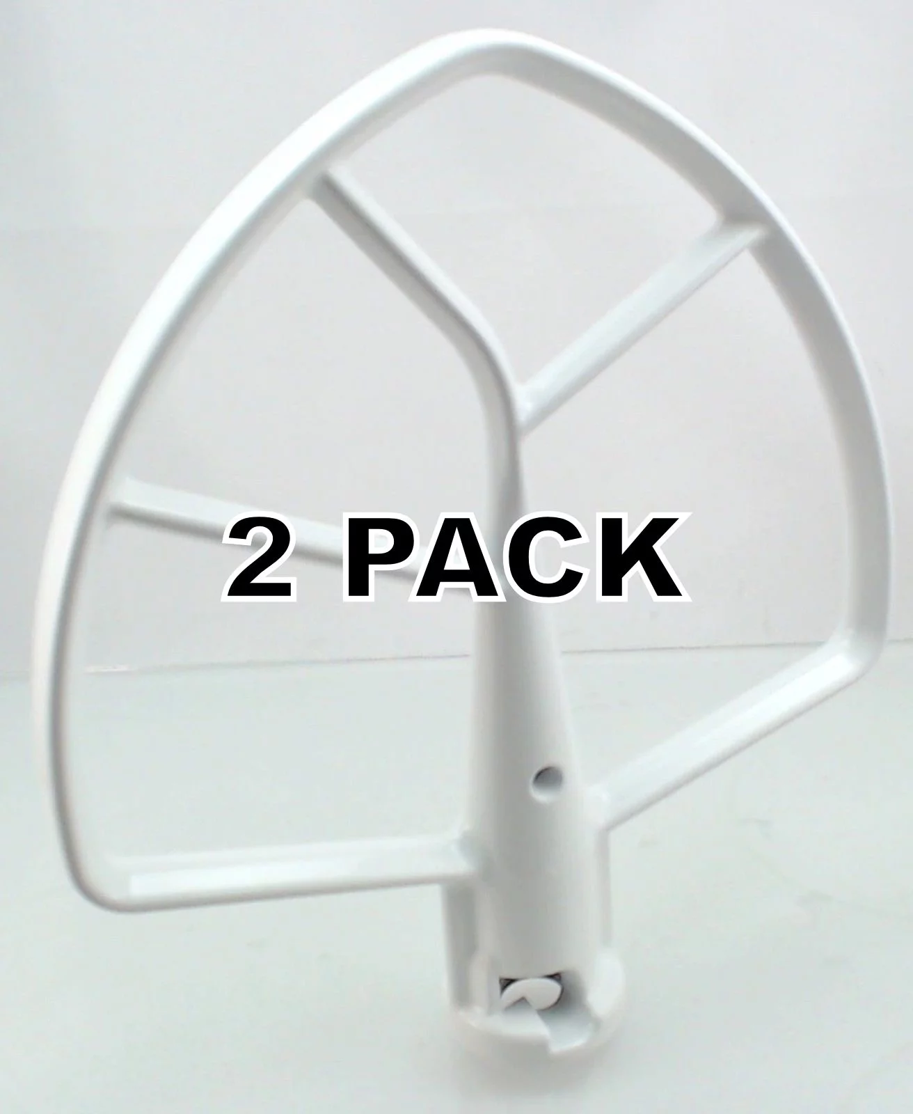 2 Pk, Mixer 6 QT Coated Beater for KitchenAid KN256CBT, WPW10672616