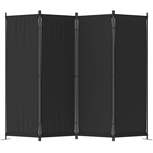 Morngardo Room Divider, Folding Privacy Screens, 4 Panel Room Partitions, 88