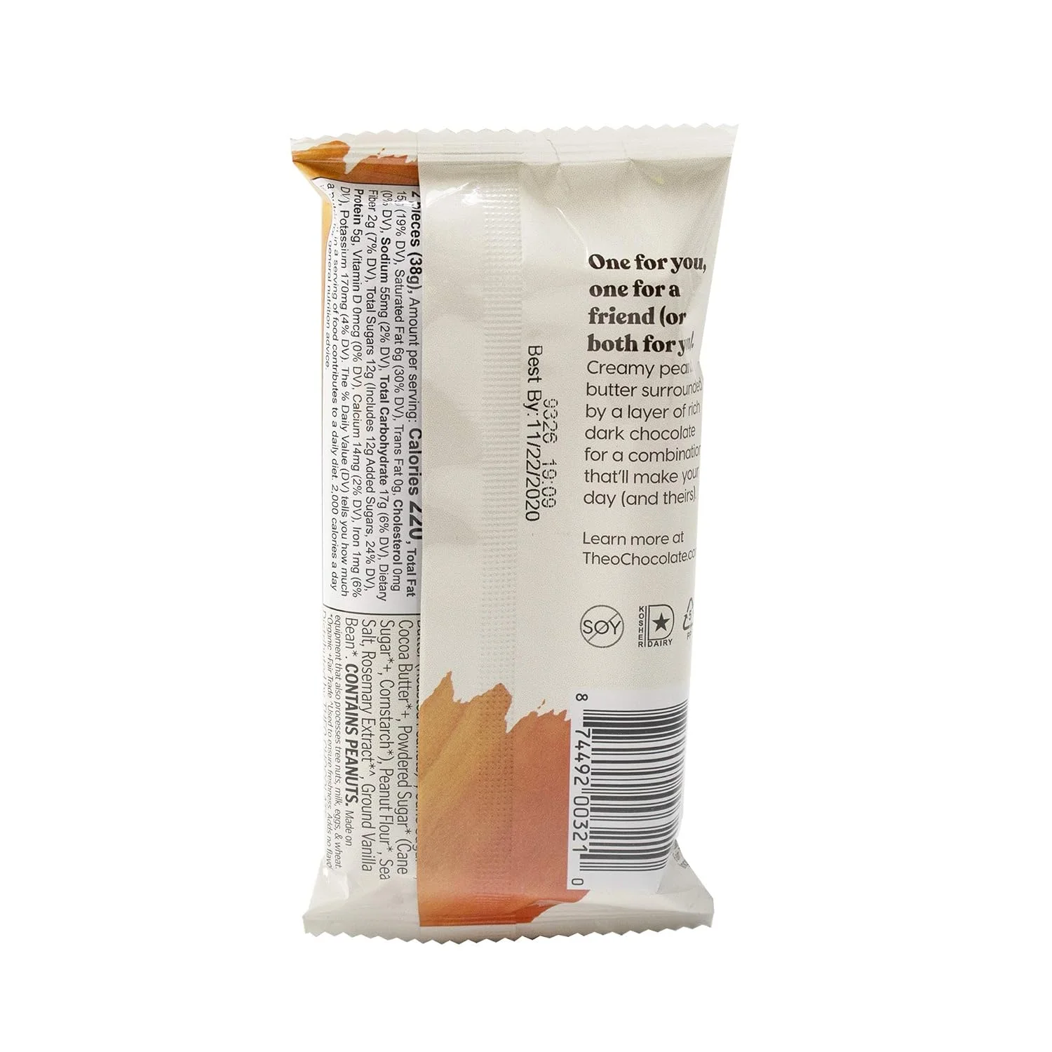 Chocolate Organic Dark Chocolate Butter Cups,12 Pack