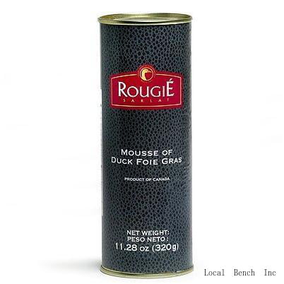 rougie france (round tin) mousse of fully-cooked liver foie gras, 11.2000-ounce cans